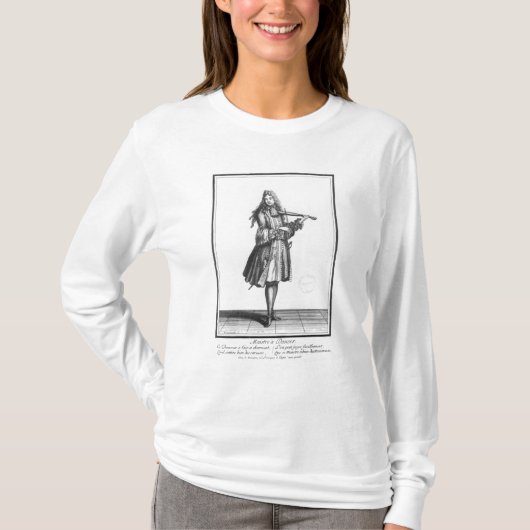 De dansmeester t-shirt (Voorkant)