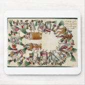 De dansstijl van Aztec Noble Dancers Muismat (Voorkant)