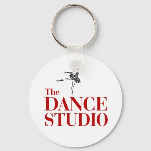 De dansStudio, balletSleutelhanger Sleutelhanger (Voorkant)