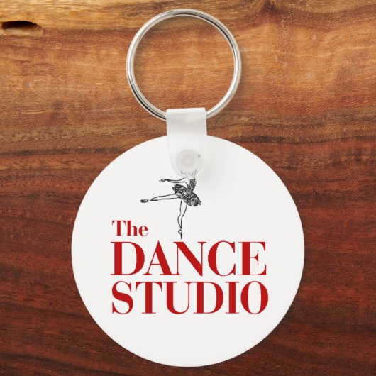 De dansStudio, balletSleutelhanger Sleutelhanger (Voorkant)