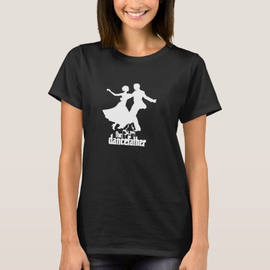 De dansvader Tshirt Salsa Bachata Dancing Class (Voorkant)