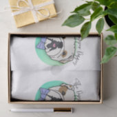 De Dapper Doggies Tissue Paper Tissuepapier (Geschenk)
