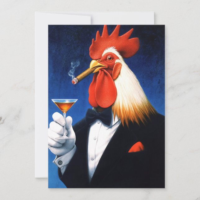 De Dapper Haan | Grappige herenclub (Voorkant)