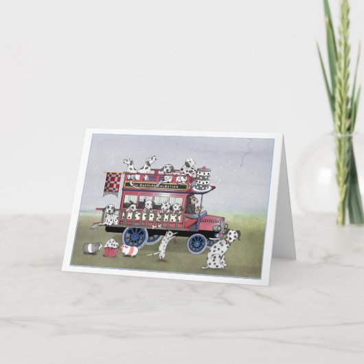 De Dappled Dalmation Omnibus Kaart (Voorkant)