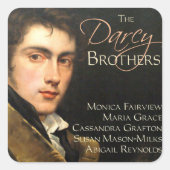 De Darcy Brothers Sticker (Voorkant)