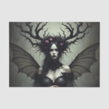 De Dark Fairy Fantasy Decoupage