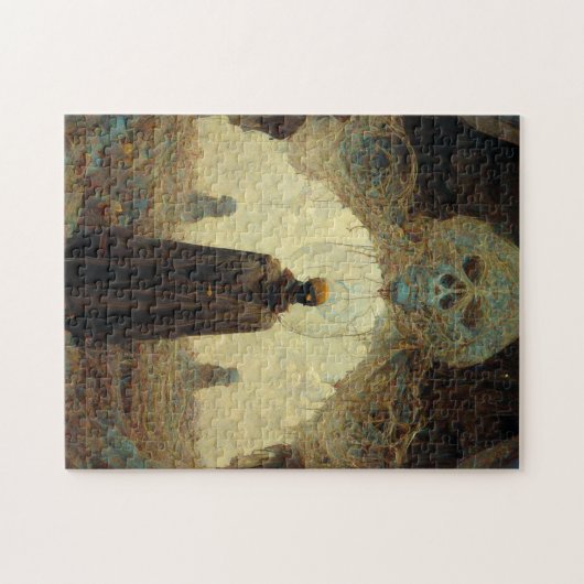 De Dark Fantasy Sci-Fi van de ingang Legpuzzel (Horizontaal)