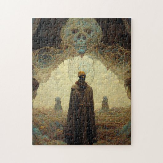 De Dark Fantasy Sci-Fi van de ingang Legpuzzel (Verticaal)