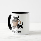 De Dark Lord Katten Aanbidden Koffie, Aanbidden Ko Mok (Voorkant links)