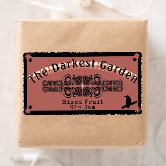 De Darkest Garden Jam Ever Etiket (Insitu)