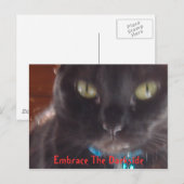 De darkside omvormen briefkaart (Voorkant / Achterkant)