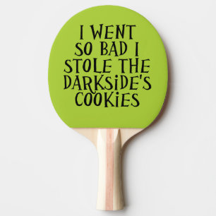 De Darkside's koekjes Tafeltennisbatje