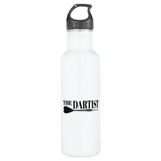 De Dartist Dart Artist Waterfles (Voorkant)