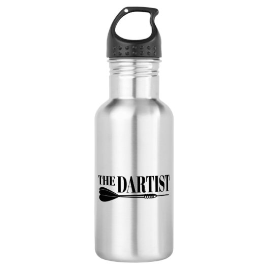 De Dartist Dart Artist Waterfles (Voorkant)