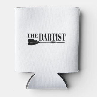 De Dartist Dart Kunstenaar Van Het Dartbord Blikjeskoeler