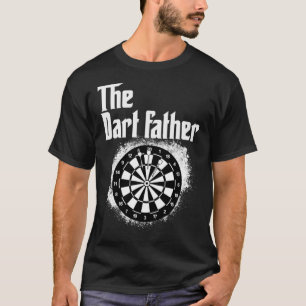 De dartvader voor dartspelers of dartteams t-shirt