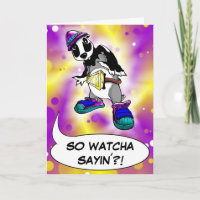 De Das van Bortel - klantgerichte Greetingcard