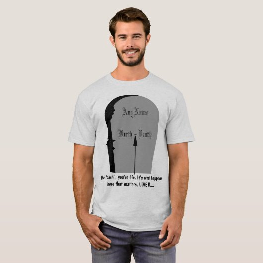 De Dash leeft tot aan zijn uiterste lt T-shirt (Voorkant volledig)