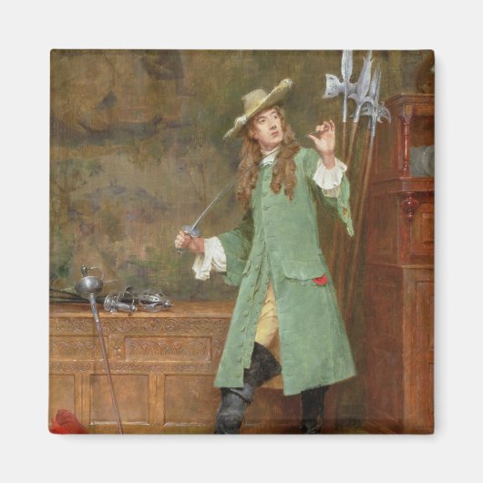 De Dashing Cavalier Magneet (Voorkant)