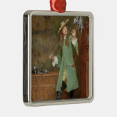 De Dashing Cavalier Metalen Ornament (Rechts)