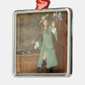De Dashing Cavalier Metalen Ornament (Links)