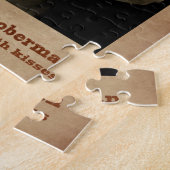 De Dashing Doberman Puzzle Legpuzzel (Zijkant)