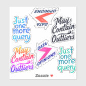 De Data Life Vinyl Sticker Pack (Vel)