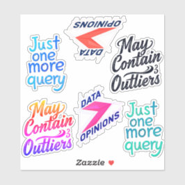 De Data Life Vinyl Sticker Pack
