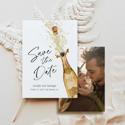 De datum-fotokaart opslaan kaart