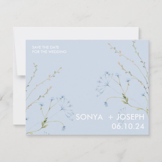 De datum handmatig opslaan (Voorkant)