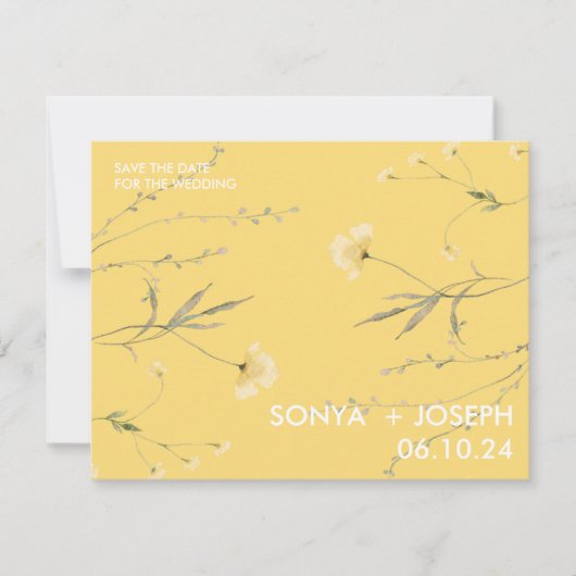 De datum handmatig opslaan (Voorkant)