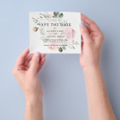 De datum handmatig opslaan | Begroting Flyer (Hand)