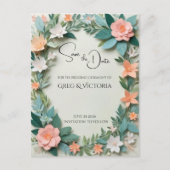 De datum handmatig opslaan briefkaart (Voorkant)