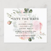 De datum handmatig opslaan flyer (Voorkant)