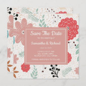 De datum handmatig opslaan save the date (Voorkant / Achterkant)