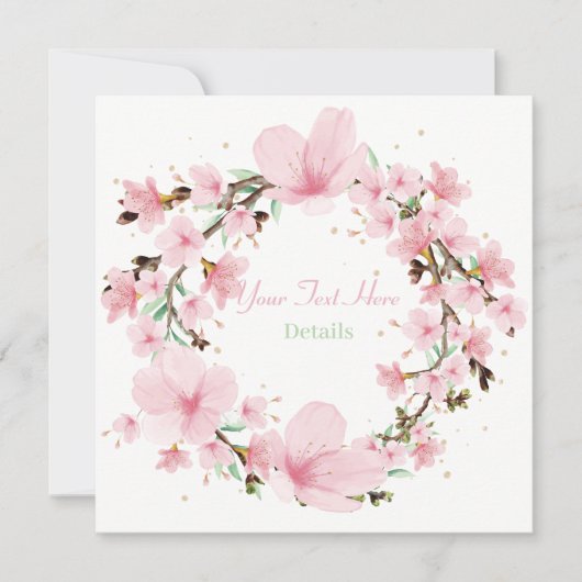 De datum handmatig opslaan save the date (Voorkant)