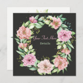 De datum handmatig opslaan save the date (Voorkant / Achterkant)