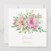 De datum handmatig opslaan save the date (Achterkant)