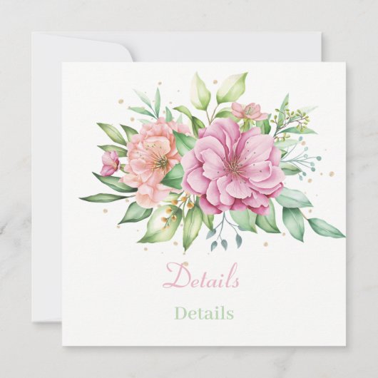 De datum handmatig opslaan save the date (Achterkant)