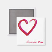 De datum/het hart opslaan magneet (Voorkant / Achterkant)