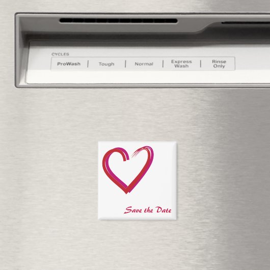 De datum/het hart opslaan magneet (Insitu (Vaatwasser))