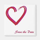 De datum/het hart opslaan magneet (Voorkant)