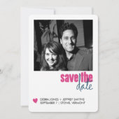 De datum in de Uptown opslaan Save The Date (Voorkant)