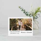 De datum na Kaart opslaan (Staand Voorkant)