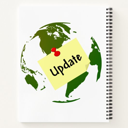 De datum notitieboek opslaan (Achterkant)