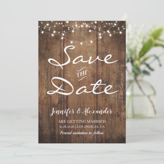 De datum opslaan (Staand voorkant)