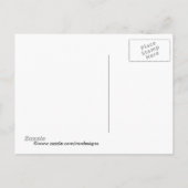 De datum opslaan Aangepaste Briefkaarten (Achterkant)