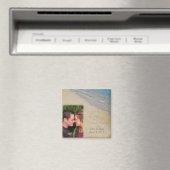 De datum opslaan - Aangepaste foto Zand en Water Magneet (Insitu (Vaatwasser))