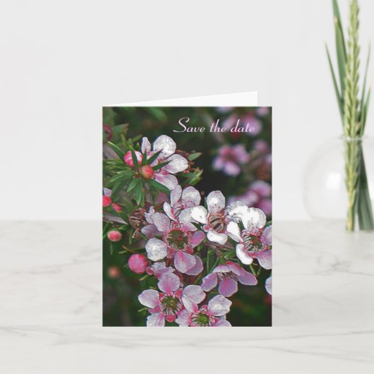 De datum opslaan aankondiging (Voorkant)