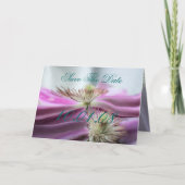 De datum opslaan aankondiging (Voorkant)